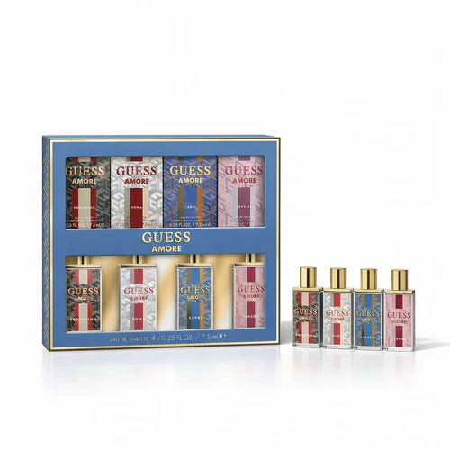 Guess Amore EDT 7.5ml 4 Piece Mini Gift Set