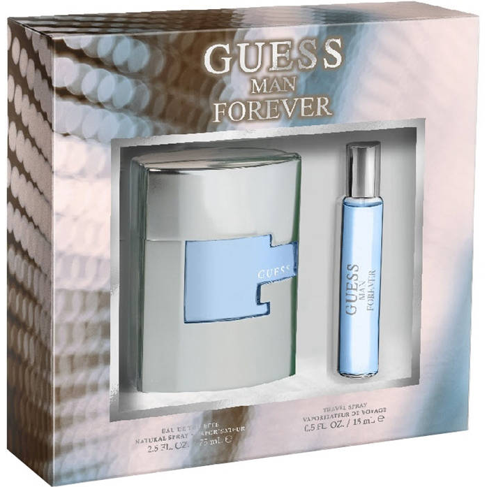 Guess Man Forever Giftset 75ml EDT & Travel Spray 15ml