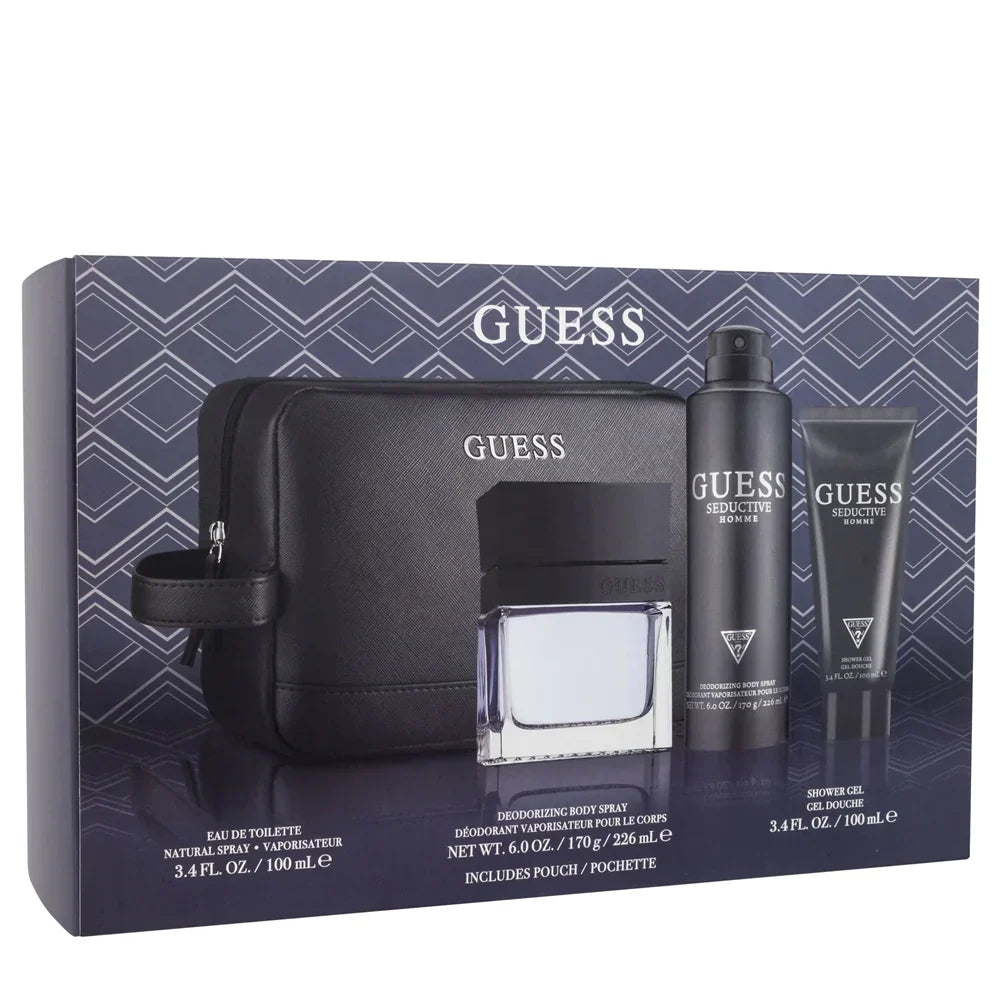 Guess Seductive 100ml EDT Gift Set 3 Piece.