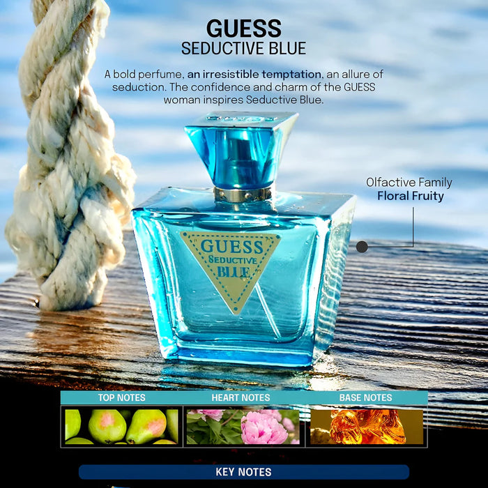 Guess Seductive Blue W EDT 75ml & Fragrance Mist 125ml Gift Set