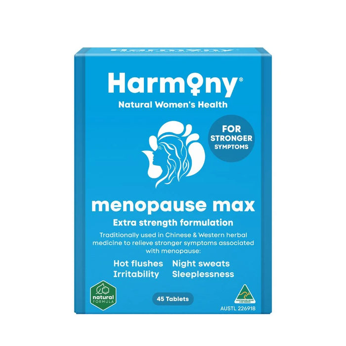 Harmony Menopause Max 45 Tablets.