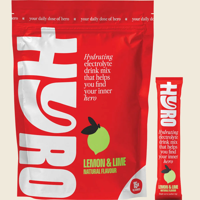 Hyro Electrolyte Sachets Lemon Lime Hasta 15x4g