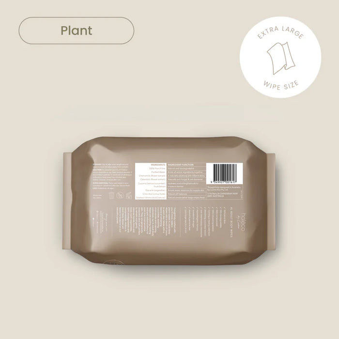 Haleco Baby & Adult Eco Wipes 50Pack