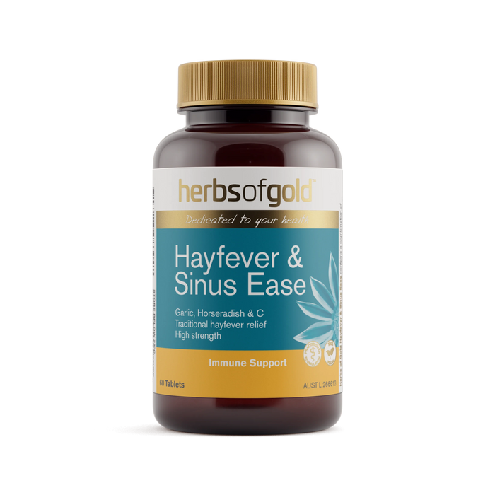 Herbs Of Gold Hayfever & Sinus Ease 60 Tablets