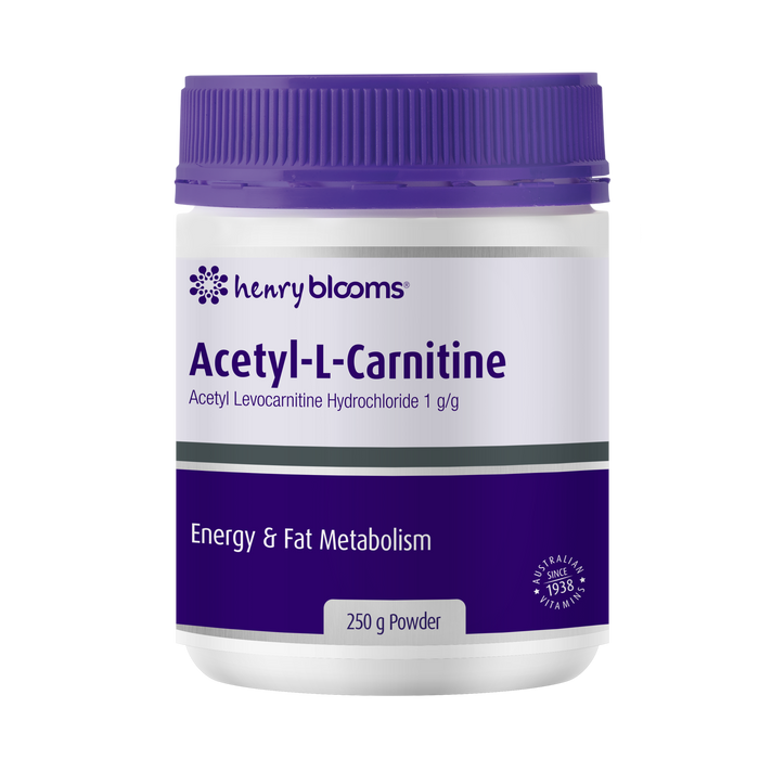 Henry Blooms Acetyl L-Carnitine Powder 250g.