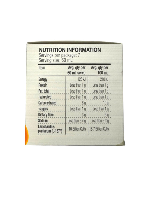 Henry Blooms Belly Me Digest Cleanse Papaya & ACV 60ml 7 Pack.