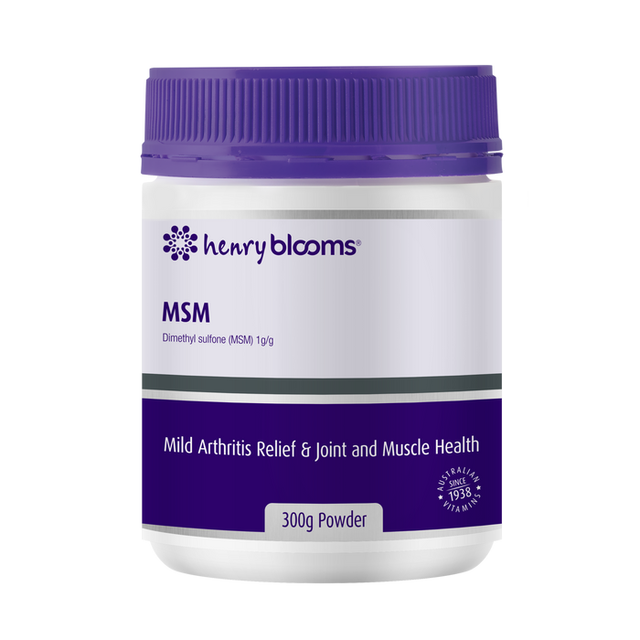 Henry Blooms MSM Powder 300g.