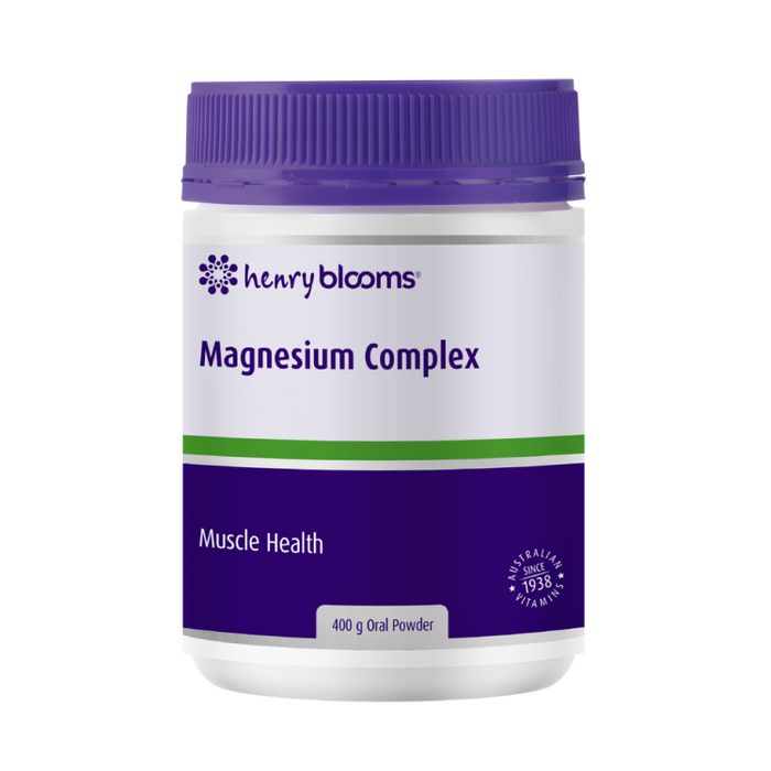 Henry Blooms Magnesium Complex 400g Powder.