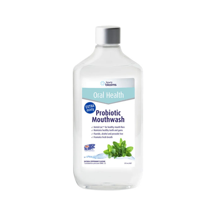Henry Blooms Probiotic Mouthwash 375ml.
