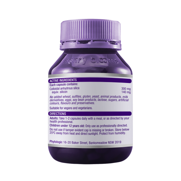 Henry Blooms Super Colloidal Silica 60 Capsules.