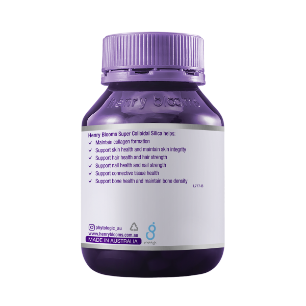 Henry Blooms Super Colloidal Silica 60 Capsules.