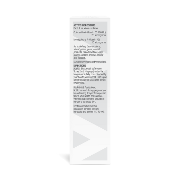 Henry Blooms VitaQIK Liposomal D3 & K2 Spray 50ml.