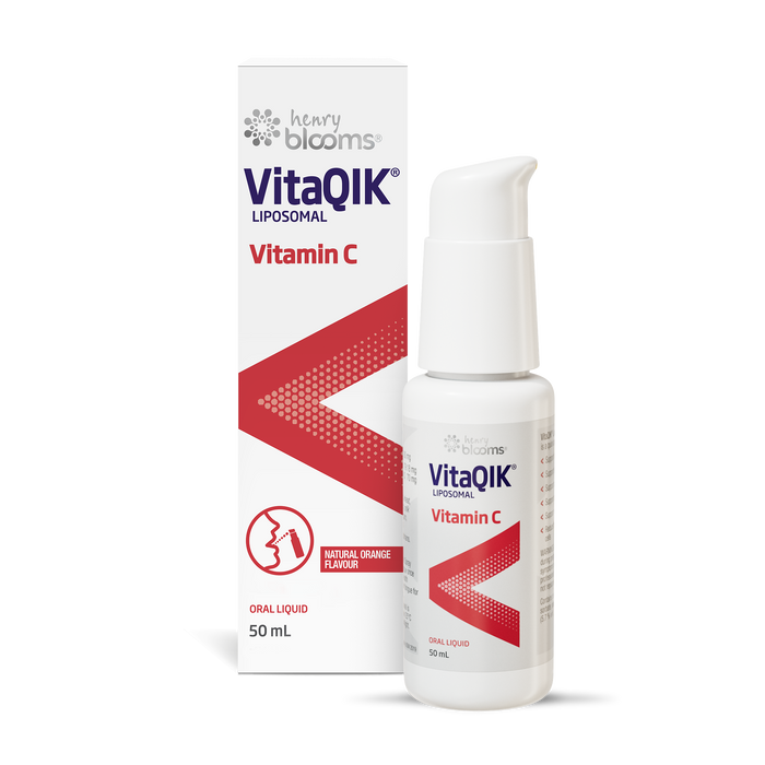 Henry Blooms VitaQIK Liposomal Vitamin C Spray 50ml.