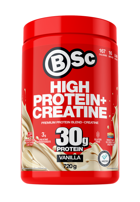 BSc High Protein Creatine 720g Vanilla