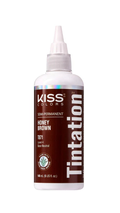 Kiss Tintation Hair Colour Honey Brown 148ml