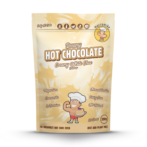 Macro Mike Dreamy Hot Chocolate Creamy White Choc 200g.