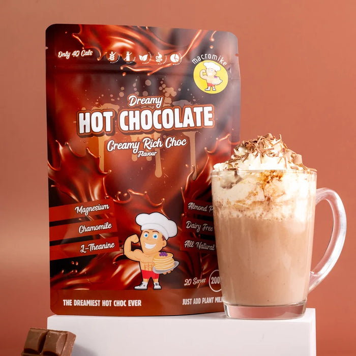 Macro Mike Dreamy Hot Chocolate Creamy Rich Choc 200g.
