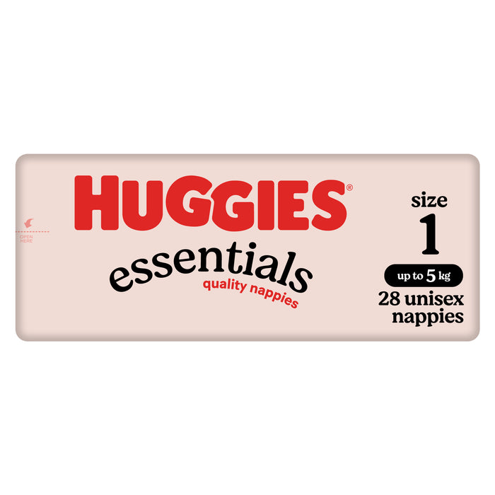 Huggies Essential Nappies Newborn 28