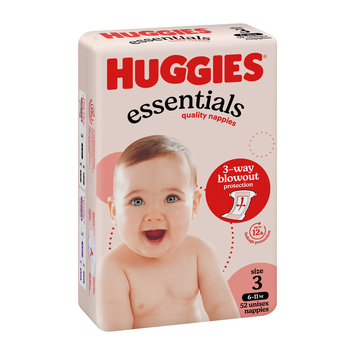 Huggies Essential Crawler 52 Size 3
