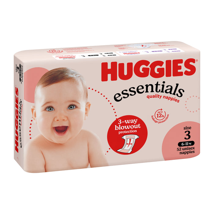 Huggies Essential Crawler 52 Size 3