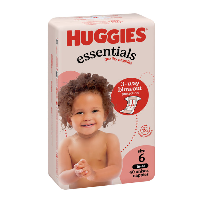 Huggies Essential Nappies Junior 40