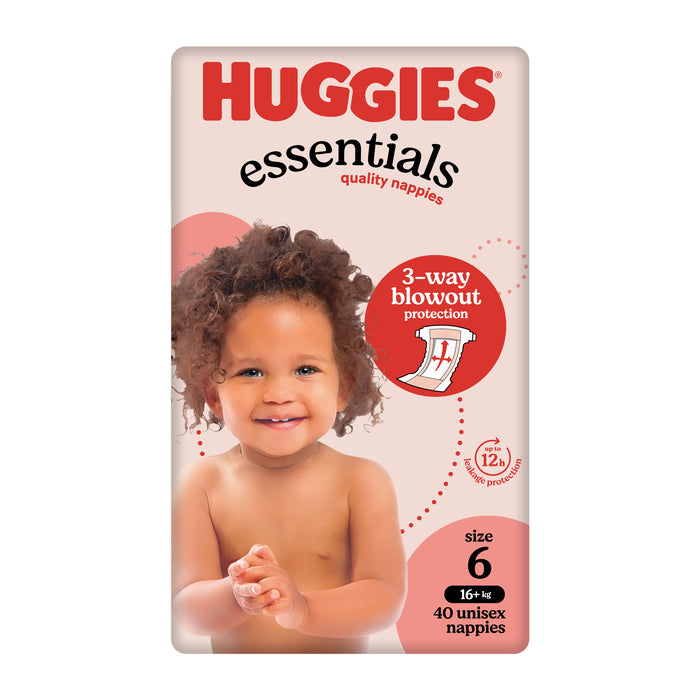 Huggies Essential Nappies Junior 40