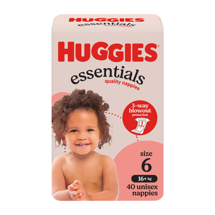 Huggies Essential Nappies Junior 40