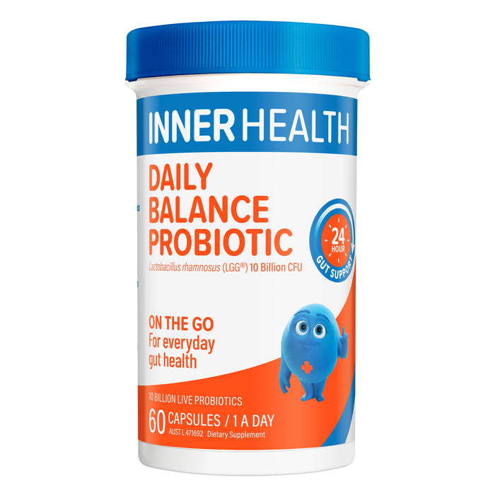 Inner Health Daily Balance Probiotics 60 Capsules