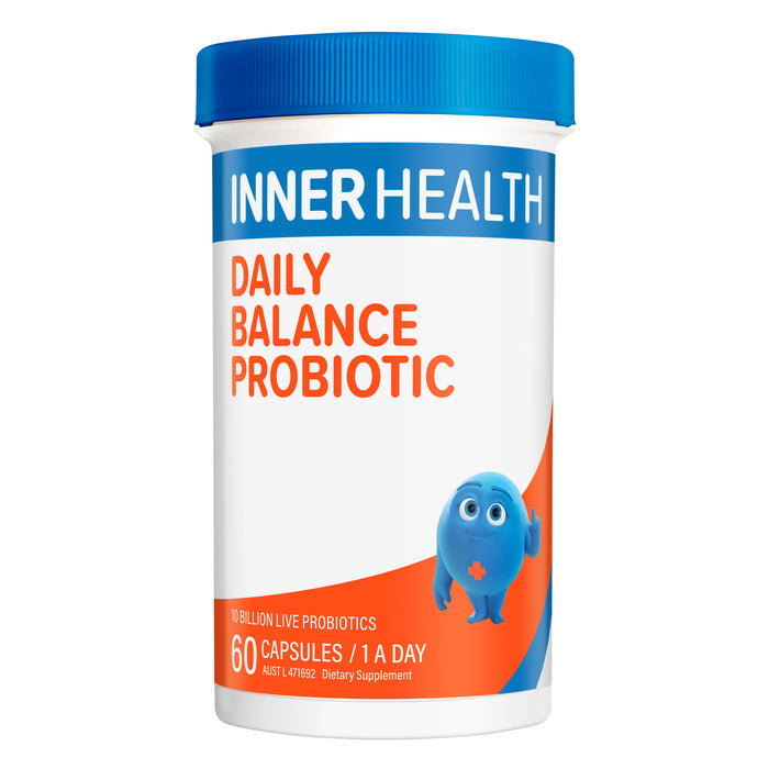Inner Health Daily Balance Probiotics 60 Capsules