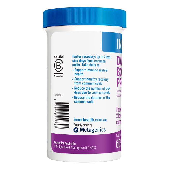 Inner Health Daily Immune Boost Probiotic 60 Capsules