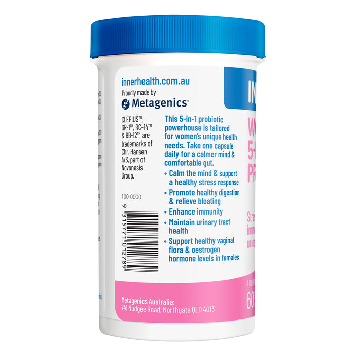 Inner Health Women's 5in1 Probiotic 60 Capsules