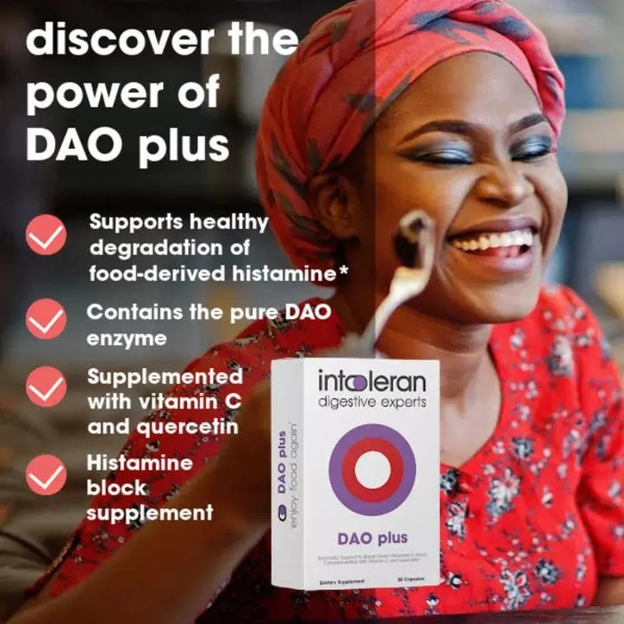 Intoleran DAO Plus 50 Capsules.