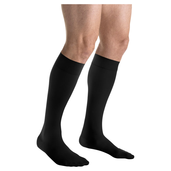 Jobst For Men Casual Knee High Extra Large Black 15-20mmHg