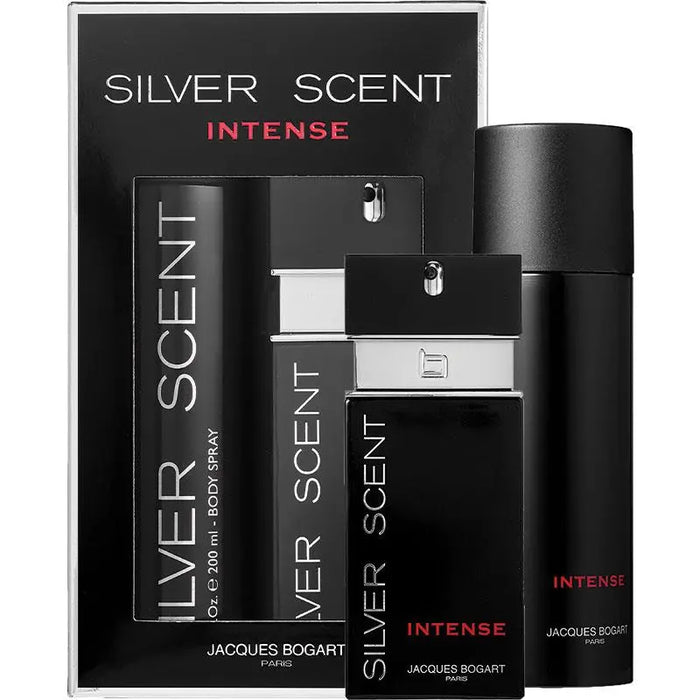 Jacques Bogart Silver Scent Intense EDT 2pce Gift Set