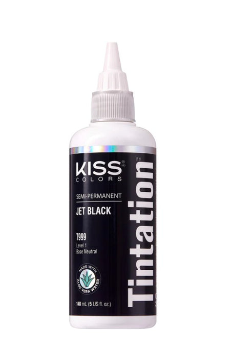 Kiss Tintation Hair Colour Jet Black 148ml