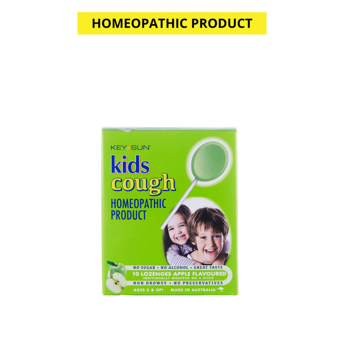 Key Sun Kids Cough - Apple 10 Lozenges