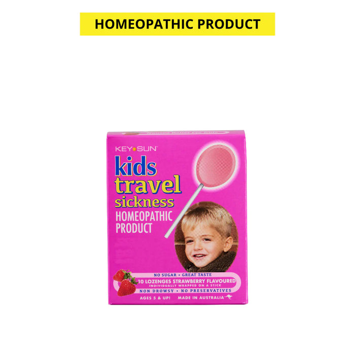 Kids Travel Sickness Strawberry 10