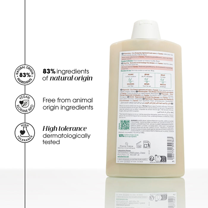 Klorane Organic Cupuacu Shampoo 400ml