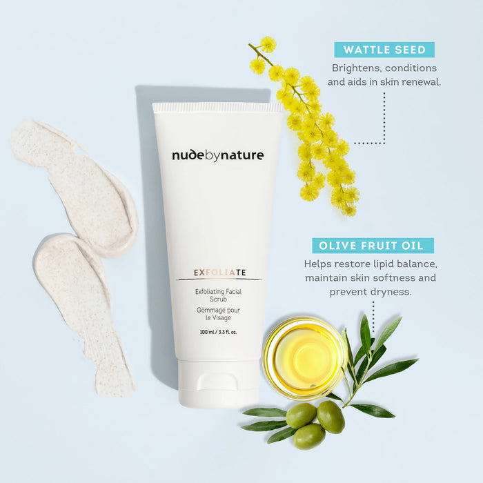 Nude By Nature Exfoliating Facial Scrub 100ml