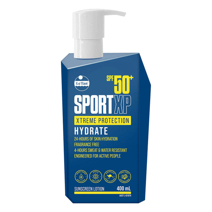Le Tan SportXp Xtreme Protection Hydrate Spf 50+ 400ml