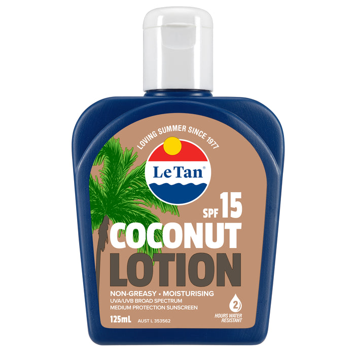 Le Tan Coconut Lotion SPF15 125ml