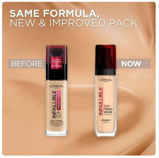 L'Oreal Infallible 32hr Freshwear Foundation - 120 Vanilla.