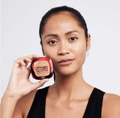 L'Oreal Infallible Fresh Wear Powder Compact 180 Rose Sand.