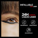 L'Oreal Infallible Grip 24HR Liquid Eyeliner Vinyl Black.