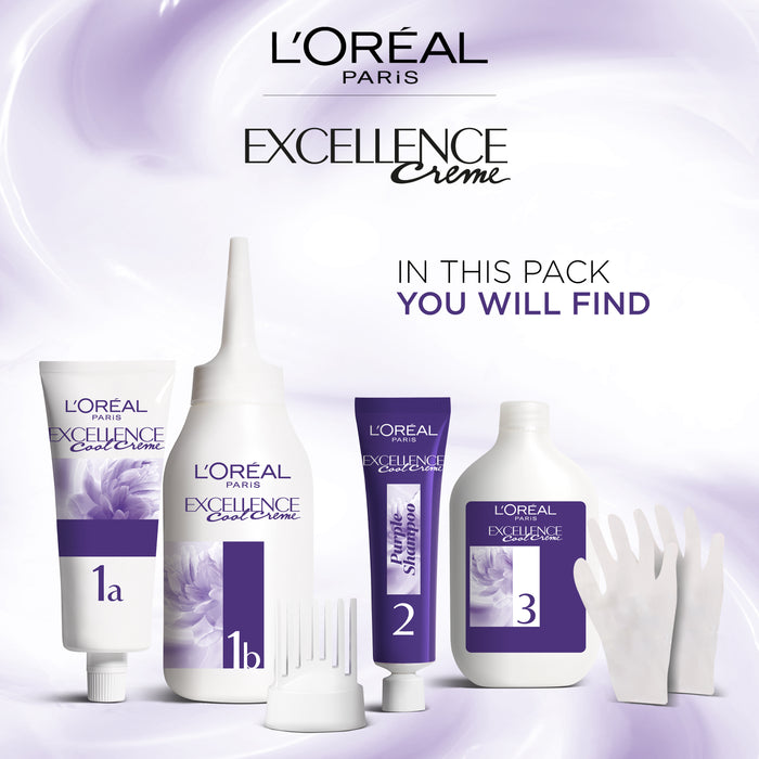 L'Oreal Excellence Cool 5.11 Ultra Ash Light Brown.