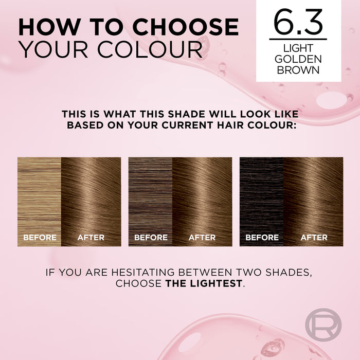 L'Oreal Excellence 6.3 Light Golden Brown