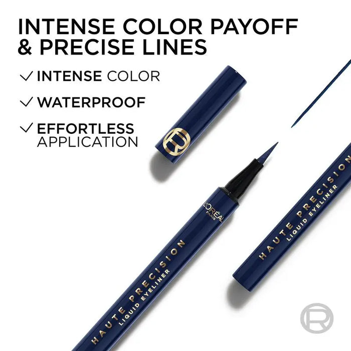 L'Oreal Paris Haute Precision Felt-tip Eyeliner Blue Suede