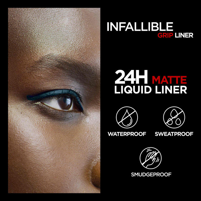 L'Oreal Infallible Grip 24HR Matte Liquid Liner 04 Emeraude.