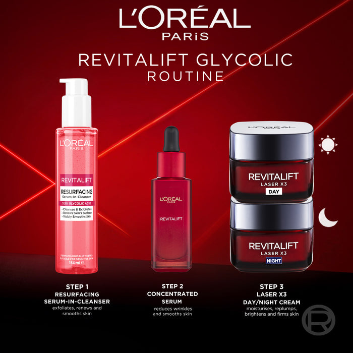L'Oreal Revitalift Filler Glycolic Acid Cleanser 150ml