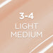 L'Oreal True Match Nude Plumping Tinted Serum 3-4 Light to Medium.
